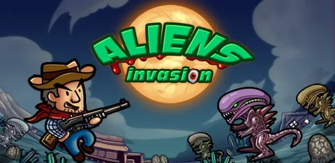Alien Invasion PC oyunu, uzaylı istilası sahnesi