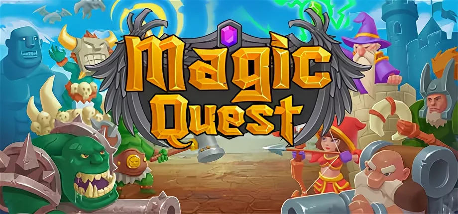 Magic Quest PlayStation oyunu, büyülü dünya ve RPG sahnesi