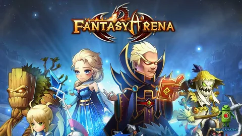 Fantasy Arena PlayStation oyunu, arenada dövüş sahnesi